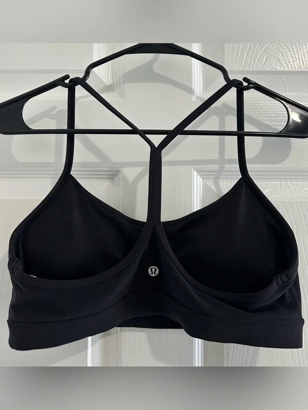 Lululemon Flow Y Bra Nulu *Light Support, A-C Cups Black Size 12